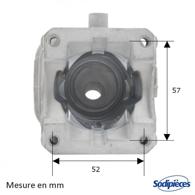 Cylindre pour tronconneuse Husqvarna 340, 345, 350. Diametre 44 mm