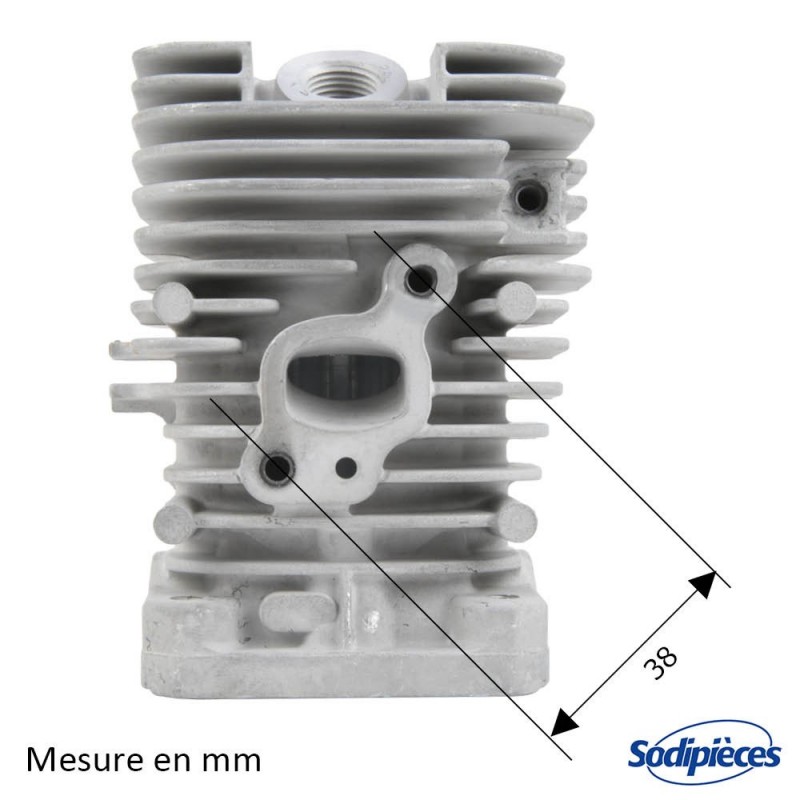Cylindre pour tronconneuse Husqvarna 340, 345, 350. Diametre 44 mm