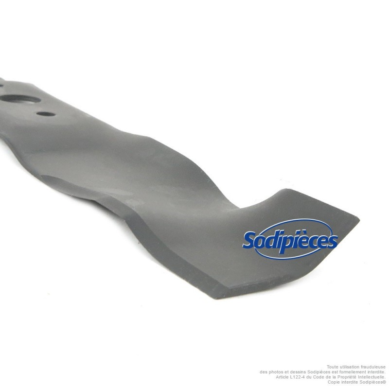 Lame tondeuse 45,8 cm. Al. 20 mm. Pour Oleo Mac