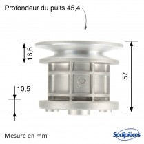 Support de lame pour Husqvarna. N° 581843001