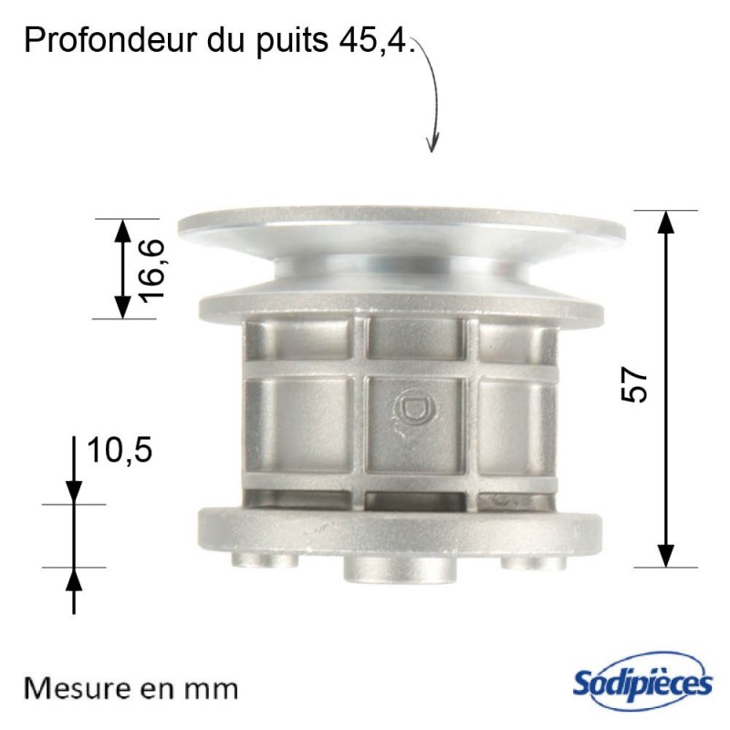 Support de lame pour Husqvarna. N° 581843001