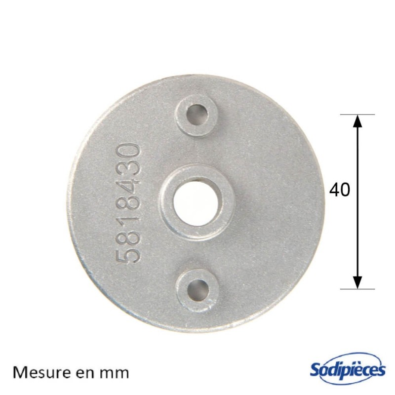 Support de lame pour Husqvarna. N° 581843001