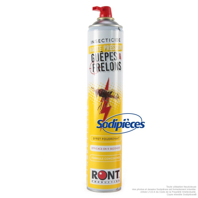 Bombe insecticide guêpes et frelons. 1000 ml