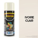 Bombe peinture spéciale motoculture. Ivoire clair. 400 ml.