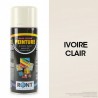 Bombe peinture spéciale motoculture. Ivoire clair. 400 ml.