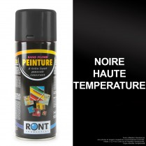 Bombe peinture spéciale motoculture. Noire HT. 500 ml
