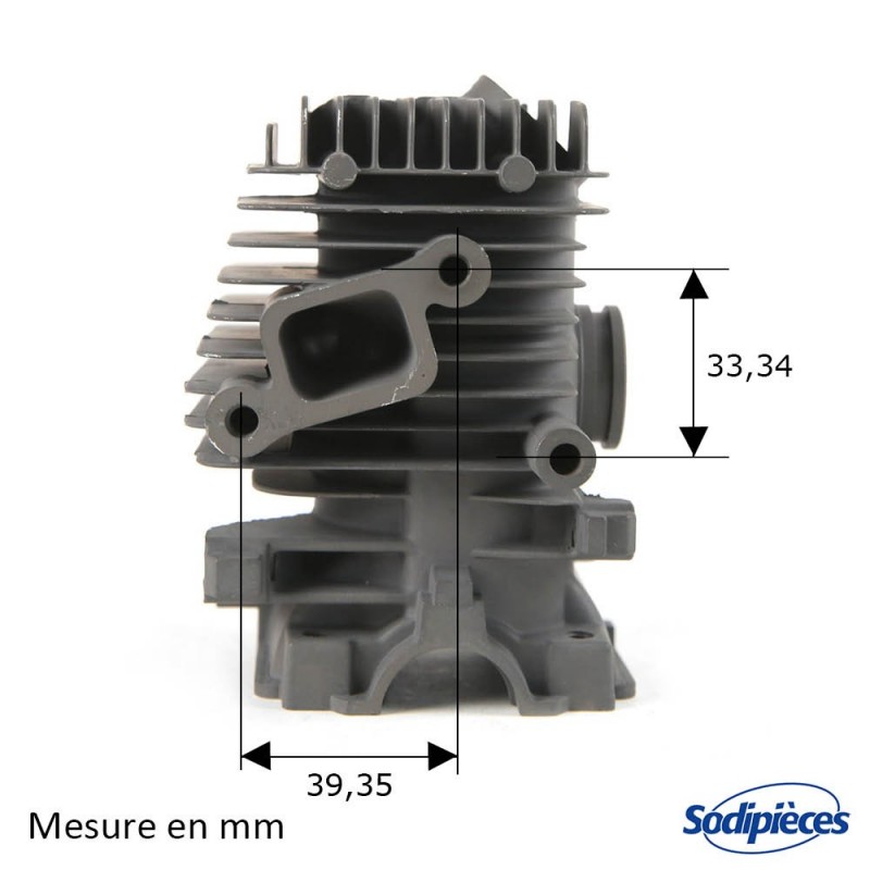 Cylindre piston pour tronçonneuse Stihl MS192. Ø 37 mm