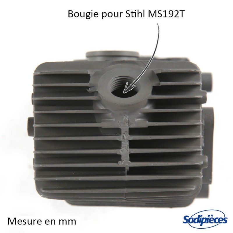Cylindre piston pour tronçonneuse Stihl MS192. Ø 37 mm