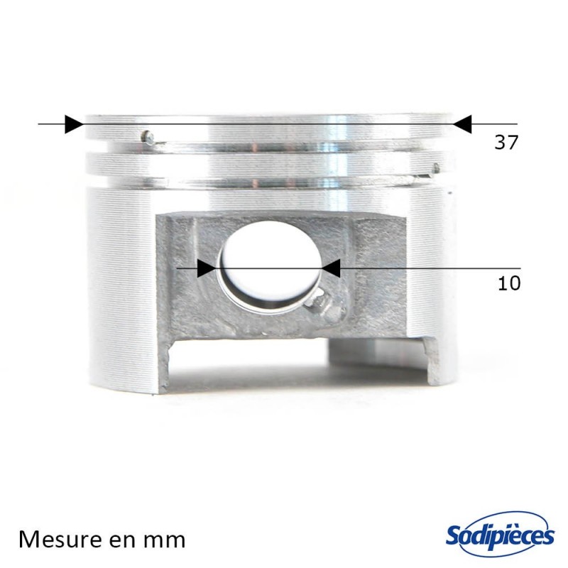 Cylindre piston pour tronçonneuse Stihl MS192. Ø 37 mm
