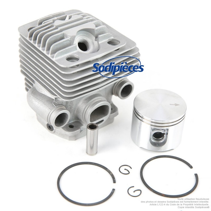 Cylindre piston pour découpeuses Stihl TS700, TS800. Ø 56 mm