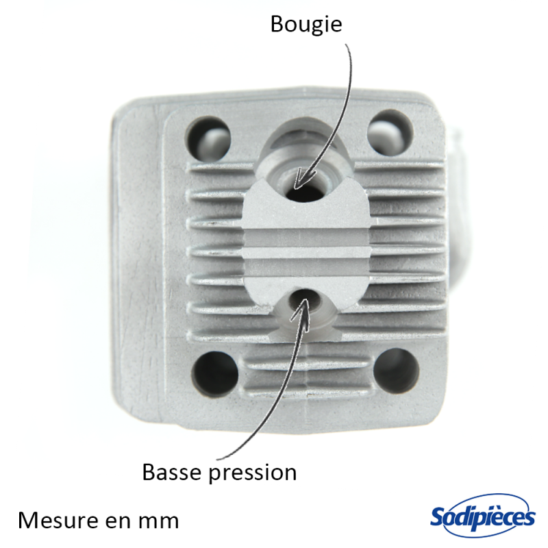Cylindre piston pour découpeuses Stihl TS700, TS800. Ø 56 mm