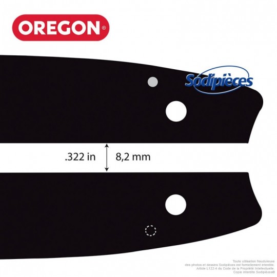 Guide 120SDEA074 OREGON DB Guard A074. 30 cm