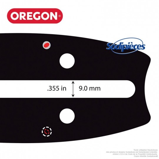 Guide 208VXLHD009 OREGON Pro-lite D009. 50 cm