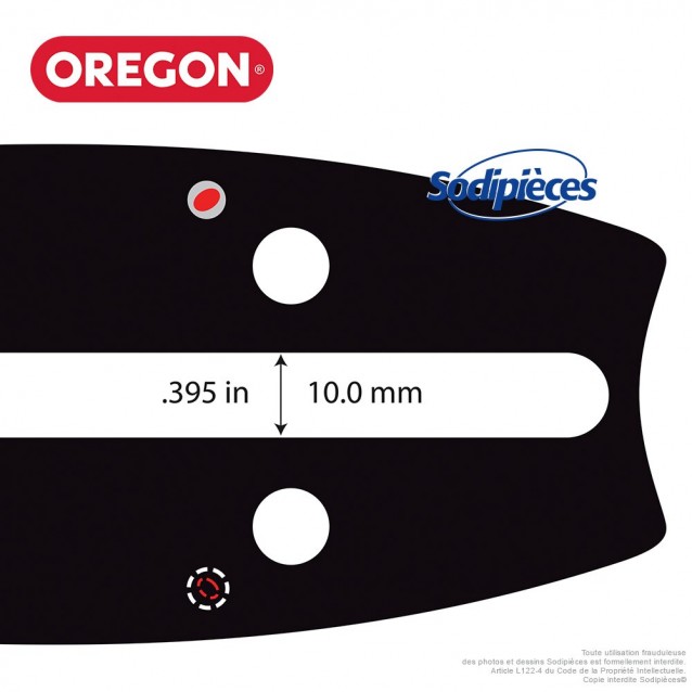 Guide 208ATMD024 OREGON Hard Nose D024. 50 cm