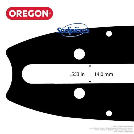 Guide 253RNFE031 OREGON Power Match E031. 63 cm