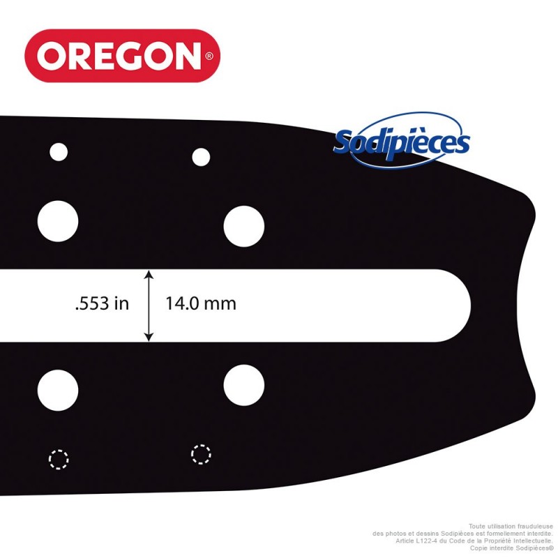 Guide 363ATLE099 OREGON Hard Nose. 90 cm