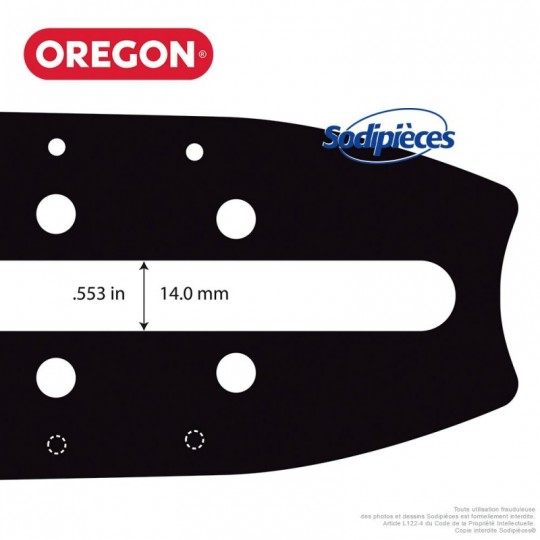 Guide 303ATLE099 OREGON Hard Nose. 75 cm