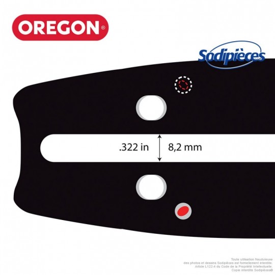 Guide 130MLBK095 OREGON Micro-lite K095. 33 cm