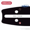 Guide Tronçonneuse Oregon 160SXEA318 - Longueur 40 Cm, Pour Chaînes 91, Alliage Acier-silicium, Léger Et Maniable