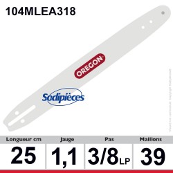 Guide 104MLEA318 OREGON Micro Lite A318. 25 cm
