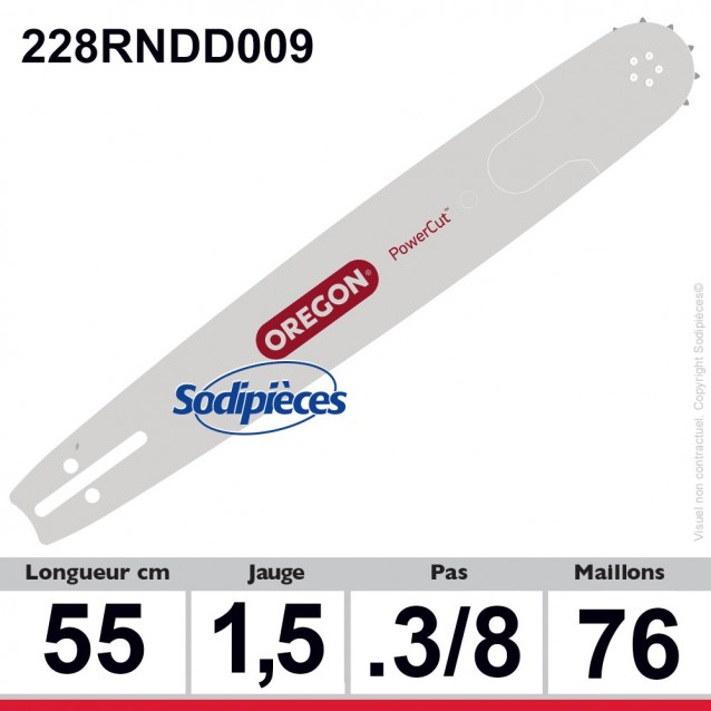 Guide 228RNDD009 OREGON Power Match D009. 55 cm Guide 228RNDD009 OREGON Power Match D009. 55 cm