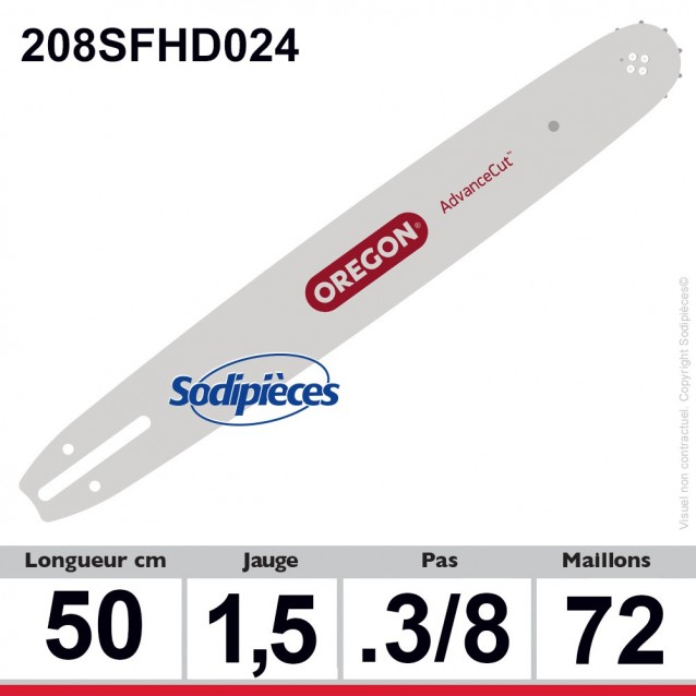 Guide 208SFHD024 OREGON Pro-Am D024. 50 cm