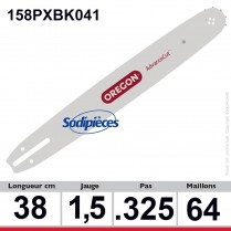 Guide 158PXBK041 OREGON Pro-Am K041. 38 cm