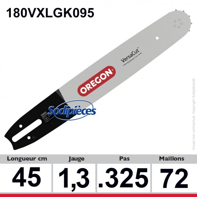 Guide 180VXLGK095. OREGON Pro-lite K095. 45 cm