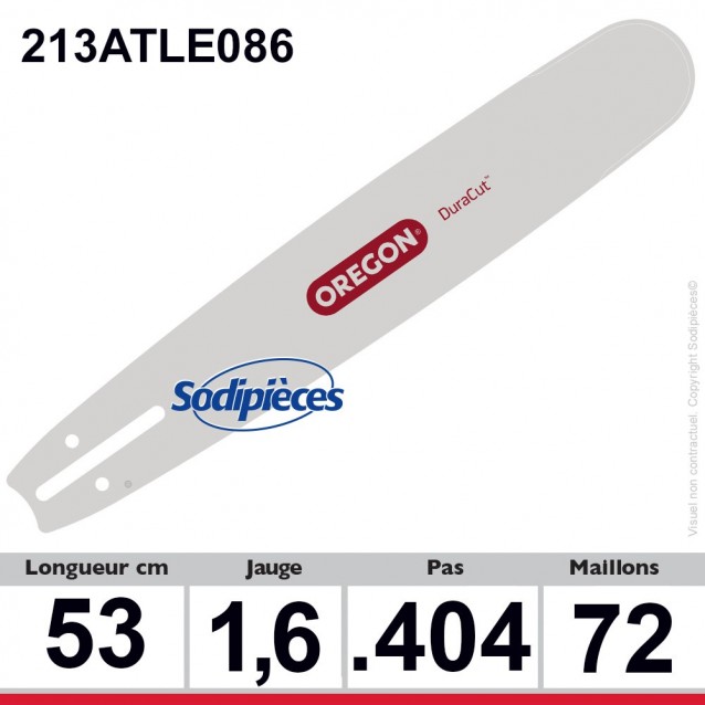 Guide 213ATLE086 OREGON Hard noise E086. 53 cm