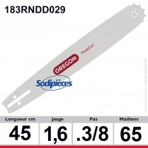 Guide 183RNDD029 OREGON Power Match D029. 45 cm
