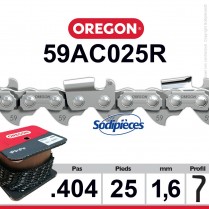 Chaîne 59ACL025R OREGON. 404". 1,6mm. 25 pieds