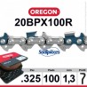 Chaîne 20BPX100R OREGON .325". 1,3 mm. 100 pieds Chaîne 20BPX100R OREGON .325". 1,3 mm. 100 pieds