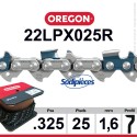 Chaîne 22LPX025R OREGON  325" 1,6 mm 25 pieds