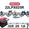 Chaîne 22LPX025R OREGON Super 20. 325". 1,6mm. 25 pieds