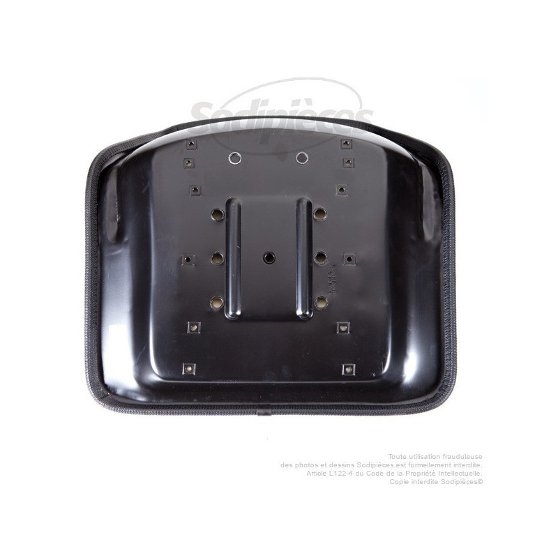 Siège grand modèle. H : 36. P : 49. l : 50