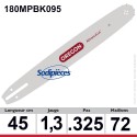 Guide 180MPBK095 Oregon Advance cut HD 45 cm