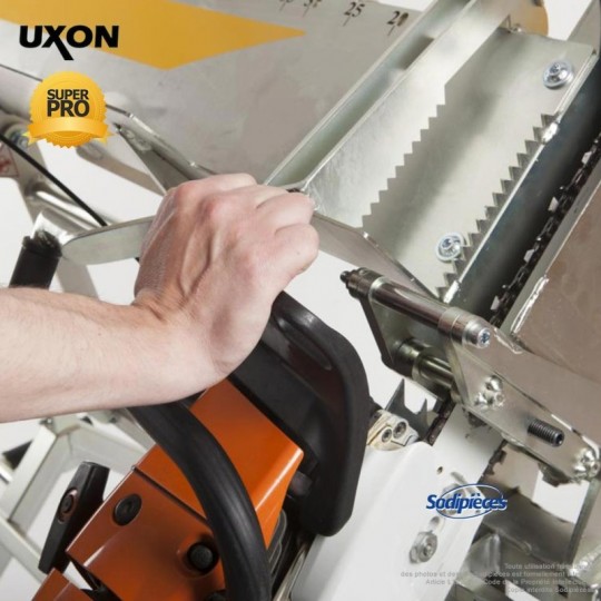 Scie à chevalet Uxon Premium pour tronçonneuse