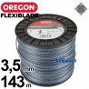 Fil Orégon FlexiBlade® carré. 4 mm x 110 m pour débroussailleuse