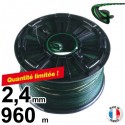 Fil débroussailleuse Cuter Pro. Bobine. 2,4 mm x 960 m