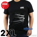 80 Bougies NGK achetées : T-shirt NGK taille XXL offert