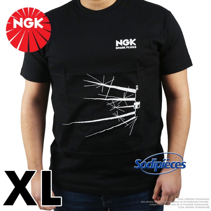 T-shirt NGK taille XL offert