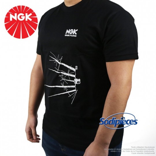 T-shirt NGK taille XL offert