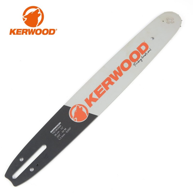 Guide tronçonneuse Kerwood. 38 cm. 0,325". 1,5 mm. 15C3KSWA