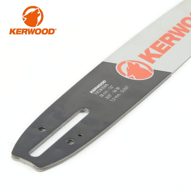 Guide tronçonneuse Kerwood. 38 cm. 0,325". 1,5 mm. 15C3KSWA