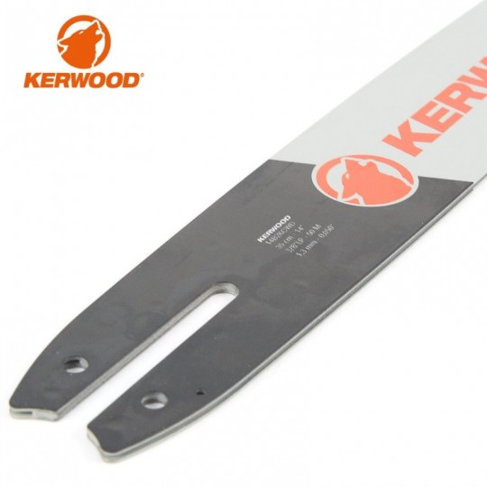 Guide tronçonneuse Kerwood. 35 cm. 3/8"LP. 1,3 mm. 14B2KCWD