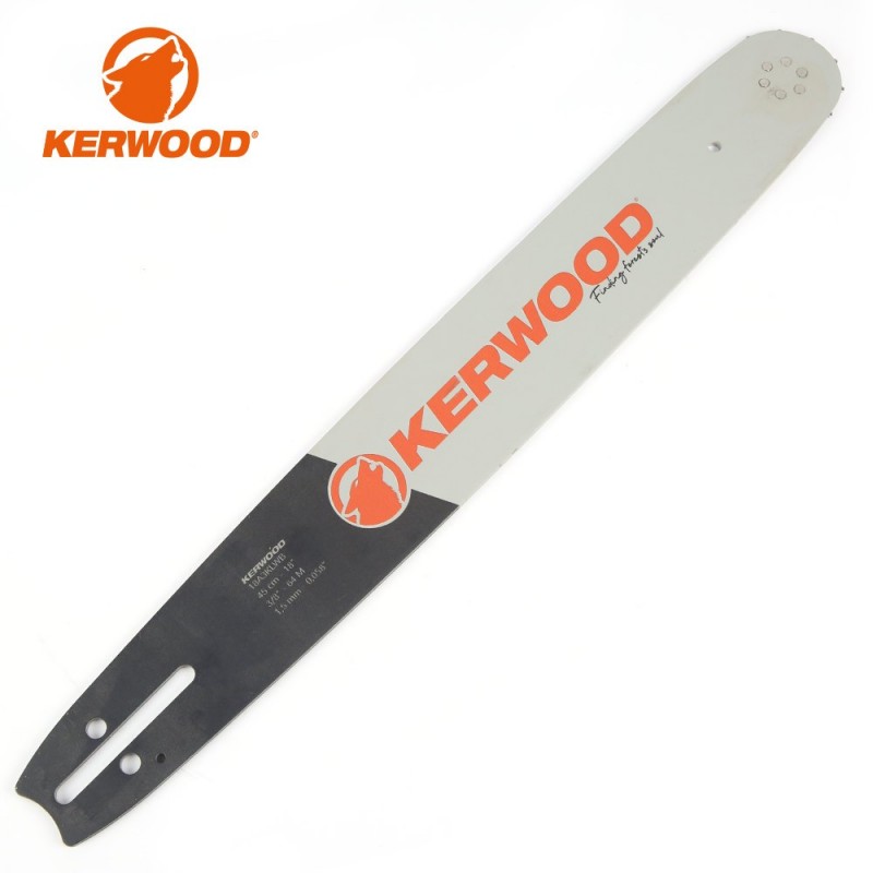 Guide tronçonneuse Kerwood. 45 cm. 3/8". 1,5 mm. 18A3KLWB