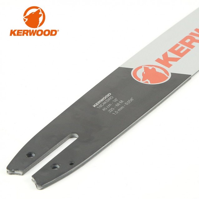 Guide tronçonneuse Kerwood. 45 cm. 0,325". 1,6 mm. 18C4KSWD