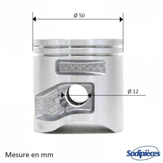 Cylindre piston pour Husqvarna HS372XT