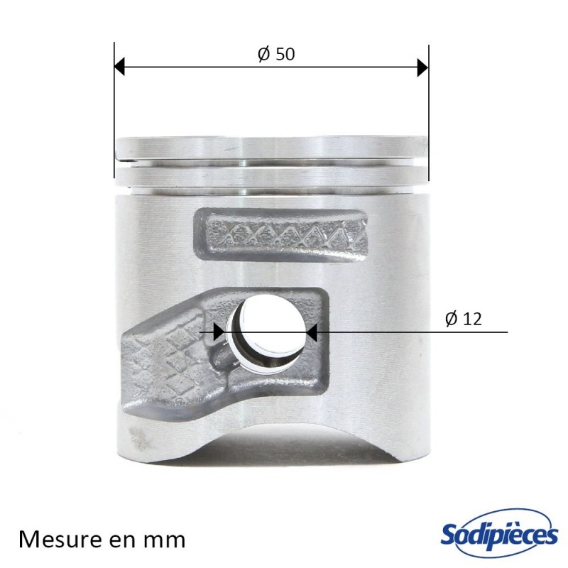 Cylindre piston pour Husqvarna HS372XT