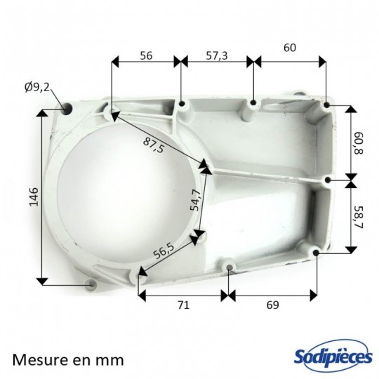 Carter réservoir pour tronçonneuse, découpeuse Stihl 1111 080 1825